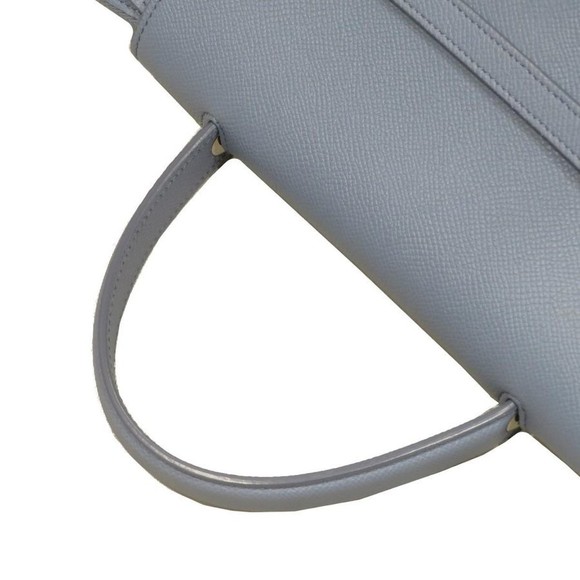 CELINE Belt Bag Micro Handbag Blue Leather - Picture 11 of 16